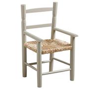 AUBRY GASPARD Fauteuil Enfant en Bois de hêtre Taupe Clair