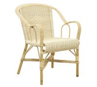 AUBRY GASPARD Fauteuil Manau Crapaud 60 x 60 x 81 cm