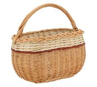 AUBRY GASPARD Panier à provisions en Osier | 28 x 28 x 42 cm · Paniers à pain et à provision · Design élégant · Capacité généreuse · Matériaux robustes · Corbeille déco