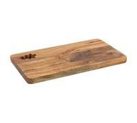 AUBRY GASPARD - Planche À Découper en Acacia Huilé avec Découpe Sapin - Dimensions 27 X 15 cm - Épaisseur 1,5 cm - Matériau Durable et Élégant - Entretien Facile - Couleur Naturel
