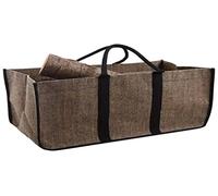 Aubry Gaspard Sac à bûches en toile de jute SBU1080 70L Résistant
