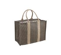 Aubry gaspard Sac de rangement jute - noir