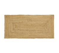 AUBRY GASPARD - Tapis en Jute Naturel Tressé à la Main - Dimensions 65 x 135 cm - Coloris Naturel - Idéal pour Couloir - Poids 1.83 kg - Disponible en 2 Tailles - Tapis Intérieur