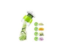 Auchiku coupe légumes spirale, 4 en 1 spaghetti de légumes spiralizer legume,coupeur de légumes coupe, végétale eplucheur pour courgette G