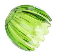 AUCUNE Abat-jour floral ambre en verre 1 Petit Abat-jour En Verre Tulipe Vert Décoratif Pour Lampes linge seul Verte