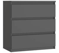 AUCUNE Commode Chelsea Gris Anthracite 77,2 x 42,2 x 79,9 cm - Marque : BigBuy Home - EAN : 5904767049904