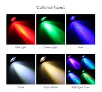 AUCUNE Mini lampe spot à LED AC85-265V 1W LED Mini Spot lampe éclairage de scène Portable pour la décoration de jardin d'exterieur