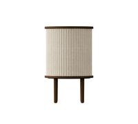 Audacious Table d'Appoint Chêne Foncé/Sable Blanc