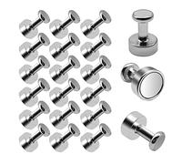 Audamp Aimant Frigo Aimant Puissant 18pcs Aimant Neodyme N52 Aimants Tableau Magnétique Petit Aimant (18)