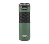 Audi 3292500110 Gobelet isotherme avec logo à anneaux Vert 500 ml