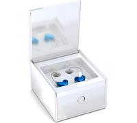 Audinell PerfectClean - Déshumidificateur et nettoyeur pour appareils auditifs - Lampe UV-C - Elimine le cérumen sur les aides auditives - Déshumidification - Recharge inclue