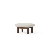 Audo Brasilia Ottoman Chêne Foncé/Mousse