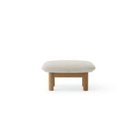 Audo Brasilia Ottoman Chêne/Mousse