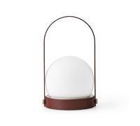 Audo Carrie Lampe à Poser Portable Rouge Brûlé