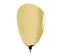 Audo Copenhagen Bougeoir mur Flambeau 40 cm Laiton poli en noir