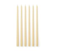 Audo Copenhagen Bougies Spire 38 cm lot de 6 Ivory
