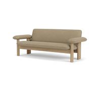 Audo Copenhagen Canapé 2 places Brasilia Natural oak-Audo Bouclé 02