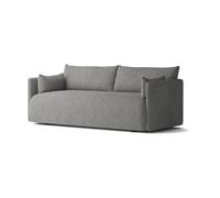 Audo Copenhagen Canapé 2 places Offset Audo Bouclé 16 Dark grey