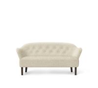 Audo Copenhagen Canapé Ingeborg 2.5 places SahcoZero beige-pieds en chêne fumé