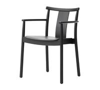 Audo Copenhagen Chaise à accoudoirs Merkur Black