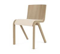 Audo Copenhagen Chaise Ready assise rembourrée Natural oak-Logan Jasmine