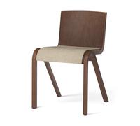 Audo Copenhagen Chaise Ready assise rembourrée Red oak-Audo Bouclé 02