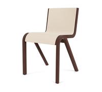 Audo Copenhagen Chaise rembourrée sur le dossier et l'assise Ready Red oak-Logan Jasmine