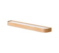 Audo Copenhagen Étagère à crochets Epoch 118 cm Natural oak-fog
