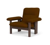 Audo Copenhagen Fauteuil Brasilia Dark oak-Baru 0450