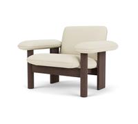 Audo Copenhagen Fauteuil Brasilia low back Dark oak-Baru 0200