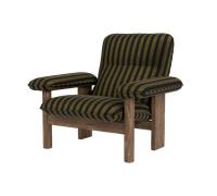 Audo Copenhagen Fauteuil Brasilia Walnut-Cabanon soft