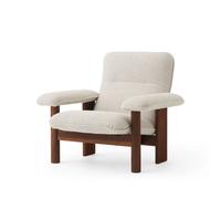 Audo Copenhagen Fauteuil Brasilia Walnut-Moss 011 grey