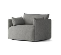 Audo Copenhagen Fauteuil Offset Audo Bouclé 16 Dark grey