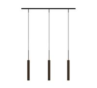 Audo Copenhagen Suspension Tubulaire rail 3 Anodized bronzed