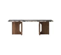 Audo Copenhagen Table basse Androgyne 45x120 cm Grey galaxy-noyer