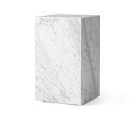Table Basse Plinth en Marbre de Carrare Haut