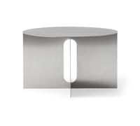 Audo Copenhagen Table d'appoint Androgyne Ø63 cm Brushed steel