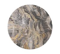 Audo Copenhagen Table d'appoint Androgyne. plateau de table Grey galaxy. Ø65 cm