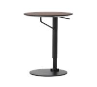 Audo Copenhagen Table d'appoint Branch Ø45 cm Dark stained oak