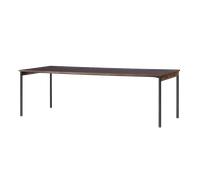 Audo Copenhagen Table de conférence Co Table 240x100cm Black. laminate terra