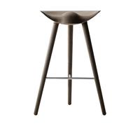 Audo Copenhagen Tabouret de bar ML42 69 cm Chêne huilé marron-acier