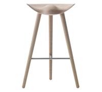 Audo Copenhagen Tabouret de bar ML42 77 cm Chêne-acier