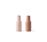 Audo Ensemble de moulins Bottle Grinder Classic - Couvercle en noyer - rose