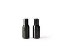 Audo Ensemble de moulins Bottle Grinder Classic - Laiton, bronze - Couvercle en noyer