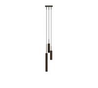 Audo Copenhagen Suspension Tubulaire 3 Anodized bronzed