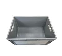 Auer Euro Conteneur EG 64/32 HG Bacs Euro 60 x 40 x 32 cm Boîte industrielle 66 L Boîte de transport et de stockage empilable | Boîte de communication stable | Transport de matériaux…