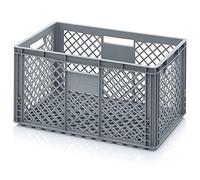 Auer Packaging Bac à pain Euro 60 x 40 x 32 cm ajouré - Boîte de rangement et de transport pour fruits, légumes, pain EO 64/32