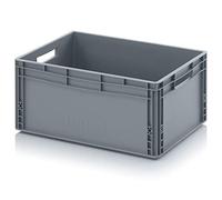 Auer Packaging Bac de rangement empilable 60 x 40 x 27 euros 60 x 40 x 27 cm Gris