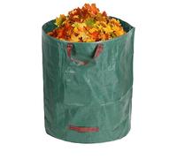 Aufquwk Sacs à déchets de jardin réutilisables,sacs à déchets de jardin réutilisables, Sacs à gazon de grande capacité 200 L avec poignées, Sacs à déchets réutilisables pliables renforcés, conteneur