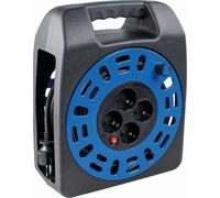 Aufrollkabelbox 4x Schutzkontakt AC230V, 20 m (393.0060)
